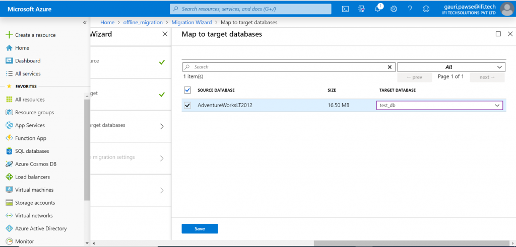 SQL Server to Azure SQL 