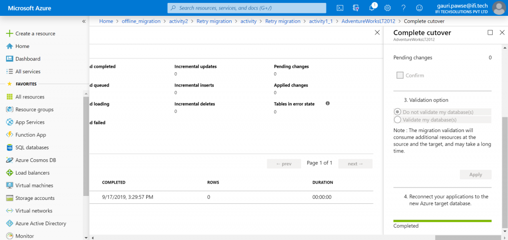 SQL Server to Azure SQL 