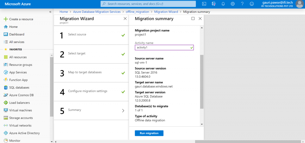 SQL Server to Azure SQL Database