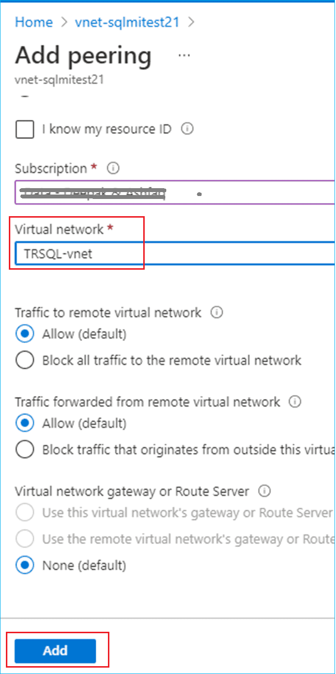 Database migration from Managed Instance to SQL Server with transactional replication